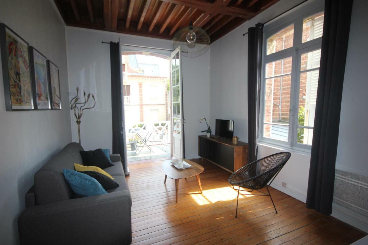 Studio + Terrasse Centre-Ville Villers Sur Mer Lägenhet Exteriör bild